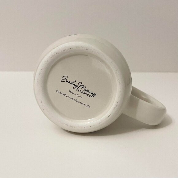 Sunday Morning Ceramics Happy Face Mug Pop Can Style Lid - Picture 10 of 16